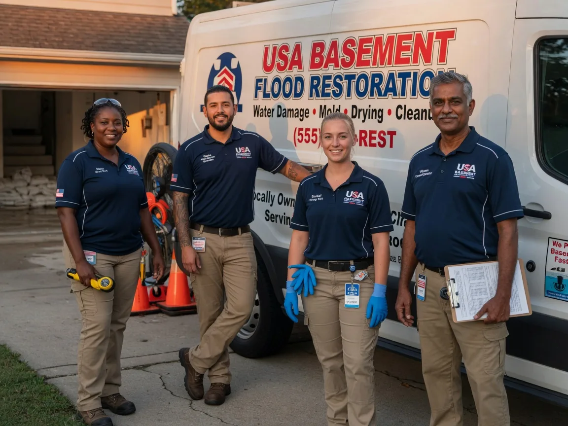 Basement Flood Cleanup company in Lehr, ND